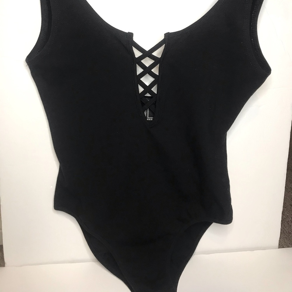 Brand New Forever 21 black body suit